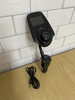 Автомобільний FM-передавач Bluetooth 5 в 1 T11D Siston Б/В