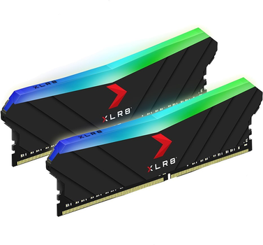 Pamięć PNY DDR4-3200 32768MB PC4-25600 (zestaw 2x16384) XLR8 RGB (MD32GK2D4320016XRGB)