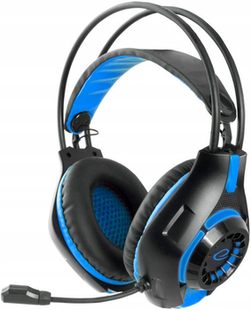 Навушники Esperanza Deathstrike Black blue (EGH420B)