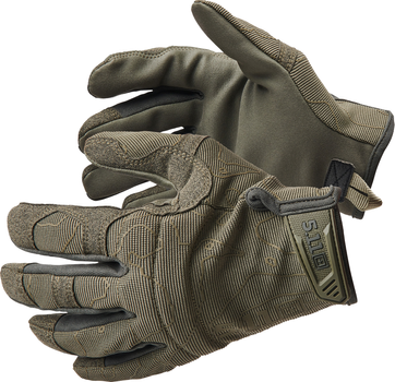 Перчатки тактические 5.11 Tactical High Abrasion 2.0 Gloves 59395-186 M Ranger Green (2000980607976)