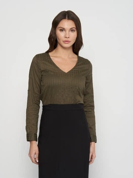Блуза H&M 34 хаки 809751591