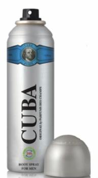 Dezodorant spray Cuba Blue dla mężczyzn 200 ml (5425017732754)