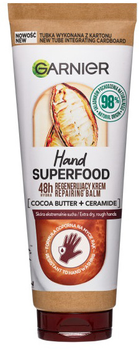 Krem Garnier Hand Superfood regenerujący z masłem kakaowym i ceramidami 75 ml (3600542486903)