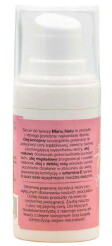 Naturalne serum do twarzy Manu Natu z Olejem Konopnym 15 ml (5904326901537)