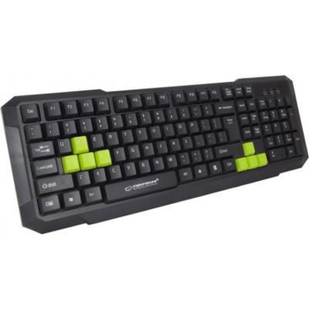 Клавіатура Esperanza Wired egk102 usb Green (egk102gua)