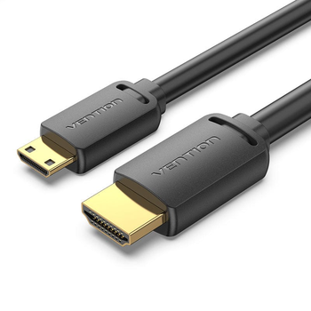 Кабель Vention HDMI - mini HDMI, 3 m, v2.0, 4K 60Hz (AGHBI)