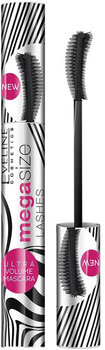 Tusz do rzęs Eveline Cosmetics Mega Size Lashes Mascara pogrubiająco-wydłużający 10 ml (5907609389190)