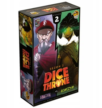 Настільна гра Lucky Duck Dice Throne: Зіткнення 2 - Тактик проти Мисливиці Сезон 2 (787790605591)