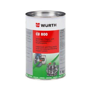 Змазка Wurth мідна високотемпературна CU 800 паста 1кг 08938002