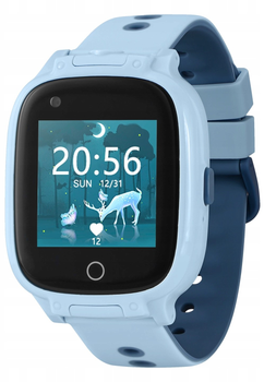 Smartwatch dla dzieci Garett Kids Twin 4G Blue (5904238484302)