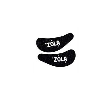 ZOLA Многоразовые силиконовые патчи для глаз (1 пара) Черные