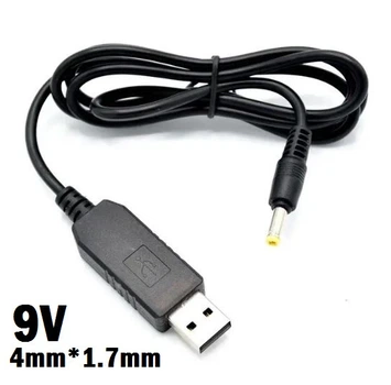 Кабель адапер-переходник USB/DC 4*1.7 мм 9V