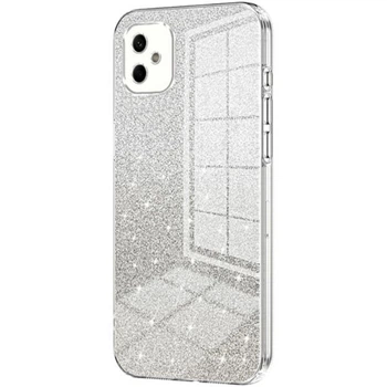 Захисний чохол Deexe Sparkles Cover для Samsung Galaxy A05 (A055) - Transparent