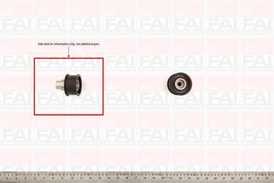 Обвідний ролик ременя ГРМ Fischer Automotive One (FA1) T9263 Opel Astra Kadett, Vectra 09128741