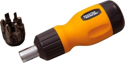 Отвертка с трещоткой Mastertool + 6 насадок (40-0517)