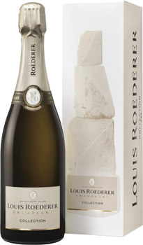 Шампанське Louis Roederer Collection carton gift box біле брют 0.75 л 12% (3114080414453)