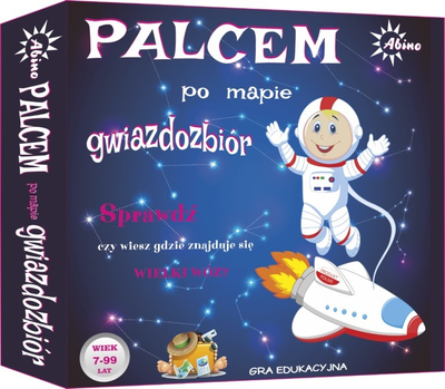 Gra planszowa Abino Palcem po mapie - Gwiazdozbiór (5907438272823)