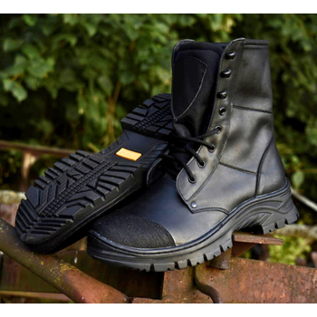 Демисезонные Берцы Тактические Ботинки Мужские Кожаные 48р (32 см) MSD-000033-RZ48