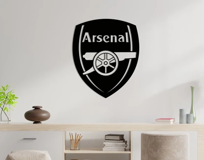 Декоративне панно на стіну з дерева Upwood Decor Арсенал Arsenal 83.3 х 70 см black