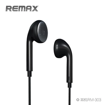 Навушники дротові 3.5 mm REMAX RM-303 Black