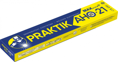 Електроди PRAKTIK АНО-21 d3 мм 2,5кг ТМ MAXweld