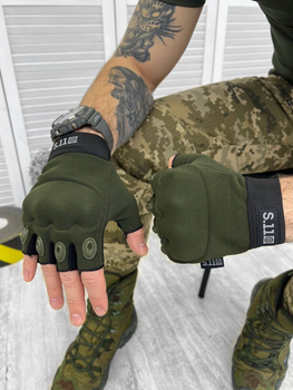 Тактичні рукавички M-Pact Tactical Gloves Elite Olive M