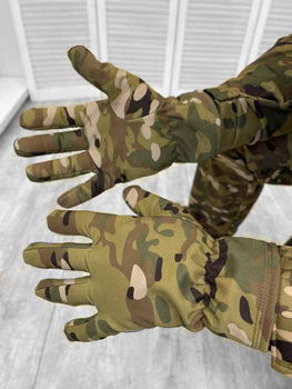 Тактичні рукавички Tactical Gloves Multicam XXL
