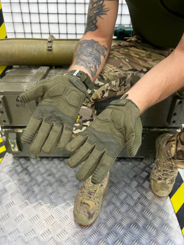 Тактичні рукавички Mechanix Wear M-Pact Elite Olive S