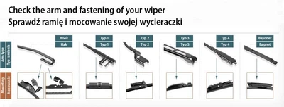 Дворники SWF 119414 Volvo V60, V50, S40, XC60, V70, S80, S60, C30, XC70 31253012, 31250286, 31333381