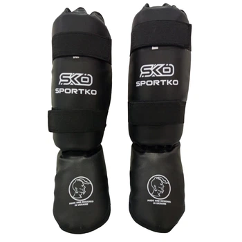 Захист для ніг Sportko 331 чорний M 5206