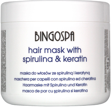 Маска для волосся BingoSpa Hair Mask Spirulina and Creatine 500 г (5901842002007)