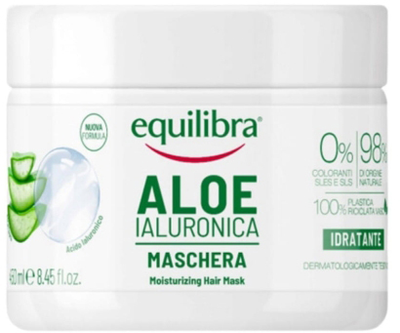 Маска для волосся Equilibra Moisturizing Aloe Vera 450 мл (8000137018017)