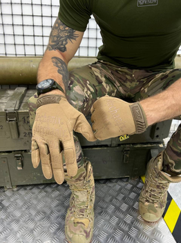 Тактичні рукавички Mechanix Wear M-Pact Coyote Elite S