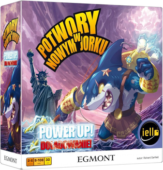 Додаток до настільної гри Portal Games Монстри в Нью-Йорку Power Up! (5908215009618)