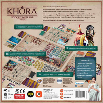 Настільна гра Portal Games Khora: Розквіт імперії (5902560384321)