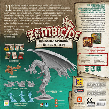 Dodatek do gry planszowej Portal Games Zombicide: Nie zazna spokoju kto przeklęty (5902560383676)