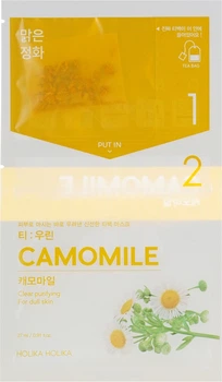Чайна маска "Ромашка" - Holika Holika Tea Bag Mask Camomile 27ml (606901-20065)