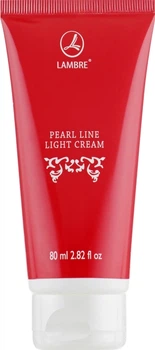 Увлажняющий крем для лица с экстрактом жемчуга - Lambre Pearl Line Light Cream 80ml (454613-3083)