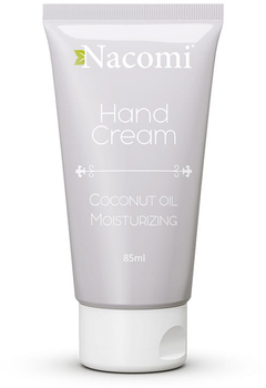 Krem do rąk Nacomi Hand Cream Coconut Oil Moisturizing 85 ml (5901878680767)