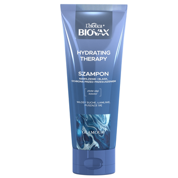 Szampon do włosów BIOVAX Glamour Hydrating Therapy nawilżający 200 ml (5900116090504)