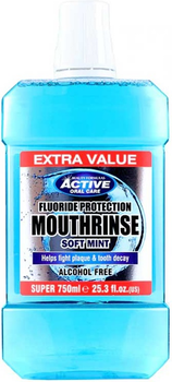 Płyn do płukania ust Beauty Formulas Soft Mint 750 ml (5012251012119)