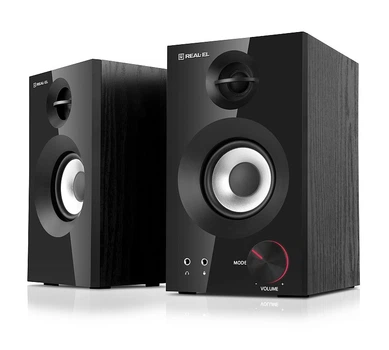 Колонки 2.0 REAL-EL S-420 Refurbished (28Вт, Bluetooth)