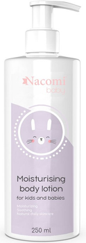 Емульсія для дітей та немовлят Nacomi Baby Moisturising Body Lotion Зволожуюча 250 мл (5902539700244)