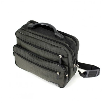 Сумка Wallaby 2653 с очень крепкой ткани и пластиковой ручкой Хаки 35х24х14см