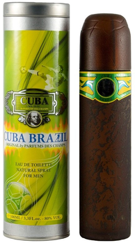 Woda toaletowa męska Cuba Brazil 100 ml (5425017736370)