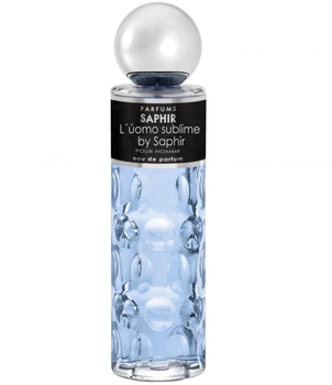 Woda perfumowana męska Saphir L'Uomo Sublime Pour Homme 200 ml (8424730036405)