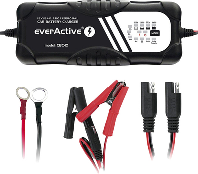Зарядний пристрій everActive CBC10 12/24В (5902020523963)
