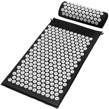 Ортопедичний килимок Usams Acupressure mat з подушкою ART-6823 Чорний