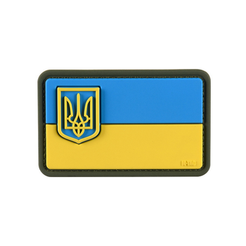 Нашивка M-Tac Флаг Украины с Гербом PVC