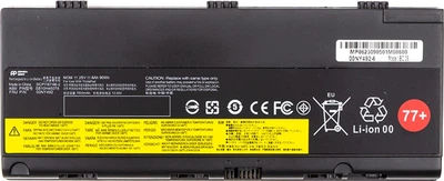 Акумулятор PowerPlant для ноутбуків LENOVO Thinkpad P50 (00NY492) 11.25V 8000mAh (NB482009)
